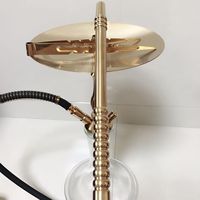 Chicha moderne russe en acier inoxydable écologique, machine CNC, vente chaude, narguilé, sheesha, chicha, technique miroir, cadeau