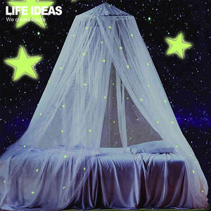 Facile da Trasportare Conico di Zanzara Culla Netto di Lusso Reti di Zanzara Del Bambino Con Stelle Luminose All-around Proteggere Il Bambino Letto <span class=keywords><strong>baldacchino</strong></span> - Product Image 5