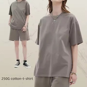 T-shirt ample pour homme en coton, épaules tombantes, vêtements de sport, logo personnalisé de qualité, t-shirt uni pour homme - Product Image 6