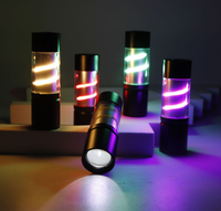 Zoomable Mini Portable LED Torche Flash Lampe 3 Modes Clignotant LED Tungstène Camping Lampe de Poche avec Étanche Ipx4