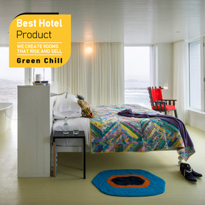 Minimalist Designer Hotel Bedroom Furniture Custom Wooden King Queen Size <b>Bed</b> <b>Set</b> For Modern Urban Boutique Hospitality - Product Image 1