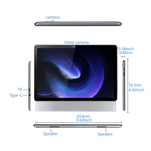 ชุดคำสั่งผสม4-In-1Tablet มาใหม่ขายดีพร้อมคีย์บอร์ดเมาส์เคสหนังเหมาะสำหรับธุรกิจการเดินทางและนักเรียน & ของขวัญ - Product Image 3