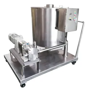 QBJ1000 Chocolate Holding tank/stainless steel chocolate tank with wheels