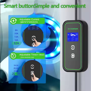 Chargeur EV portable certifié CE Goodlink <span class=keywords><strong>Tesla</strong></span>, indice de protection IP65, 1,65-11 kW, 15A/16A/32A/40A, usage domestique, Type 1/2 GBT, 110V-250V - Product Image 3