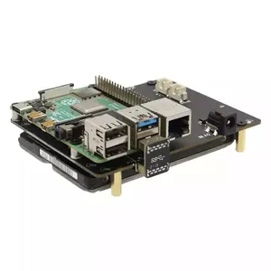 Raspberry Pi 2.5 Inci SATA HDD/SSD Shield, X825 V2.0 Papan Ekspansi Penyimpanan untuk Raspberry Pi 4 Model B