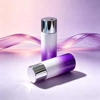 Emballage cosmétique en plastique, conteneur PET 120~300ml, flacon cosmétique vide, bouchon à vis, recyclable, impression sérigraphique pour lotion