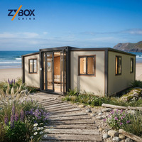 Vente Directe Maison Préfabriquée Extensible en Conteneur 20Ft 40Ft avec Cuisine Prix Maison Mobile de Luxe Préfabriquée Casas Prefabricadas