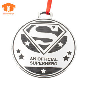 Médaille miraculeuse en plastique argenté personnalisée pour l'<span class=keywords><strong>anniversaire</strong></span> des enfants - Product Image 2