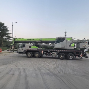 Grue à flèche ZoomLion 50 tonnes d'occasion, personnalisée, avec moteur Weichai, pompe hydraulique, équipement de levage mobile télescopique pour la construction - Product Image 1