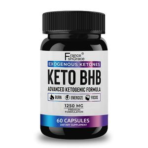 Extractos Vegetales Keto de Alta Calidad, 60 Cápsulas, Fuente de Energía Inmediata y Sostenida, Mejora la Función Cerebral, Suplemento Keto - Product Image 1