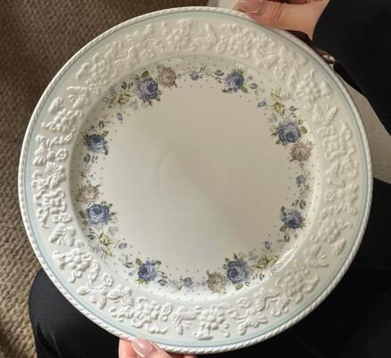 Plato blanco de 8 pulgadas