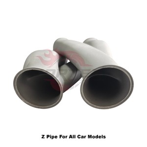 Tubo de Escape Universal Vortex de Acero Inoxidable 304 Impreso en 3D con Acabado Espejo Valvetronic para Tuning de Automóviles, Tubo en Z de Alto Rendimiento - Product Image 3