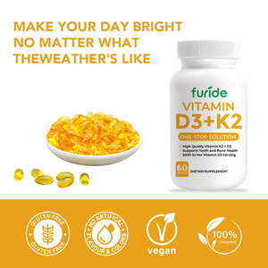 Complément alimentaire en gélules molles de vitamine <span class=keywords><strong>D3</strong></span> <span class=keywords><strong>K2</strong></span> en marque propre, stimule l'immunité, complément alimentaire premium de vitamine <span class=keywords><strong>D3</strong></span> <span class=keywords><strong>K2</strong></span> avec huile de noix de coco - Product Image 4