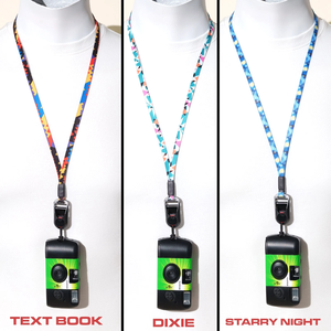 เชือกคล้องคอปรับได้หลากสีสัน แข็งแรงทนทาน สายคล้องแบบไขว้ ทันสมัย ใช้แขวนกล้องได้โดยไม่ทำให้คอตึง - Product Image 1