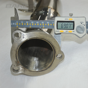 Tuyau d'échappement en acier inoxydable Bargee <span class=keywords><strong>Megna</strong></span> Flow de 1,5 mm d'épaisseur pour Audi B7 A4 A5 Q5 Quattro 2.0T Turbo 2008-2010 - Product Image 5