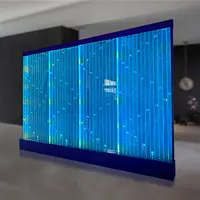 Idee per la decorazione della stanza di Interior design led digital bubble wall acrilico