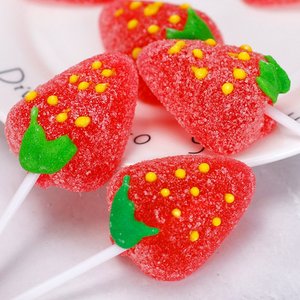 Snacks pour enfants en gros, oursons aux baies, canard, forme de dessin animé, guimauve fruitée semi-molle, bonbons en boîte, commerce extérieur transfrontalier - Product Image 1