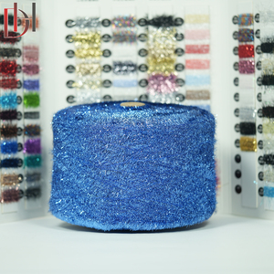 100% Polyester 1cm 2cm nhuộm sợi thủy tinh trực tiếp nhà Máy trang trí quần áo với các mẫu - Product Image 3