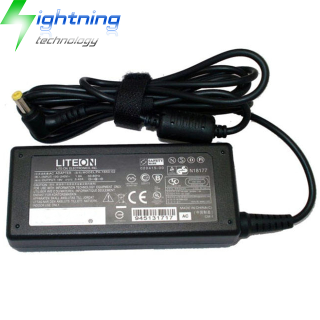 New Genuine Original 65W 19V 3.42A 5.5*1.7mm PA-1650-02 Laptop Adapter for Acer Aspire 3 A317 Series Notebook Charger