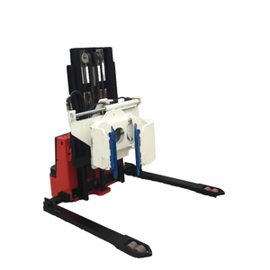 Apilador elevador de palés eléctrico, capacidad de carga de 1,5 toneladas, con abrazadera de rollo de papel - Product Image 1
