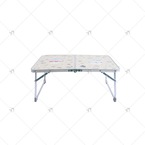 Table pliante moderne en aluminium, petite et compacte, pour le camping, pliable pour une utilisation en extérieur/en intérieur - pour restaurant, maison, villa, ferme - Product Image 4