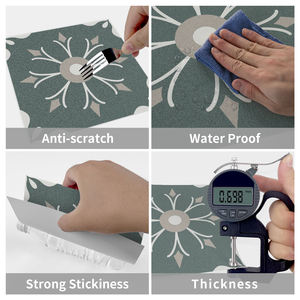 Peel and Stick pavimento impermeabile <span class=keywords><strong>PVC</strong></span> autoadesivo rimovibile adesivi murali 3D <span class=keywords><strong>piastrelle</strong></span> adesivi <span class=keywords><strong>per</strong></span> cucina camera da letto e <span class=keywords><strong>bagno</strong></span> - Product Image 4