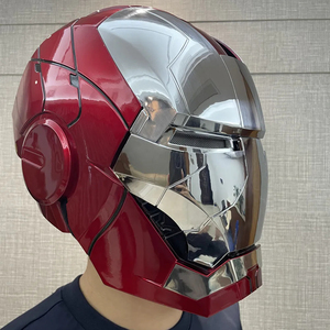 Factory Price Cool Sport ABS Winter Riding Voice Remote Control Electric <strong>IronMan</strong> <strong>Helmet</strong> for Cosplay Use - Product Image 2