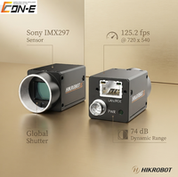 Caméra de vision industrielle GigE MV-CS004-10GM/GC avec capteur IMX297, 125,2 FPS, transmission non compressée à haute fréquence d'images