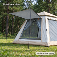 Tente de camping portable et pliable pour l'extérieur et la plage, quatre saisons, en tissu Oxford 210D, imperméable 2000-3000 mm, robuste