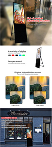 Pantalla Táctil Digital Negra en Oferta, Kiosco Publicitario MUPi, Pantalla LED LCD para Interiores, Equipo de Señalización para Tiendas Minoristas, 4K - Product Image 4