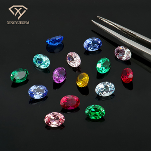 Nueva <span class=keywords><strong>piedra</strong></span> preciosa a granel 1ct Lab crecido color alejandrita aguamarina laboratorio zafiro laboratorio rubí <span class=keywords><strong>verde</strong></span> esmeralda <span class=keywords><strong>piedra</strong></span> preciosa - Product Image 4