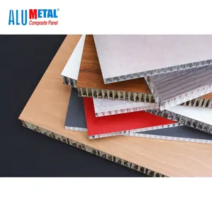 Interior Exterior Wall Cladding Decoration Aluminium Honeycomb Core Composite Panels Suppliers