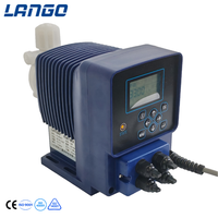 Bomba Dosificadora Digital LANGO ED-M12FE OEM con Control por Pulsos/4-20mA, Membrana de PTFE, Caudal de 20L/H, Manguera Flexible para Piscinas