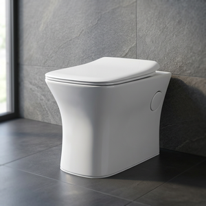 Inodoro de Cerámica de Calidad de Exportación para Baño - Inodoro Suspendido Estándar Europeo EWC al Mejor Precio - Product Image 1