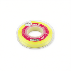 Cinta de Raso ILAN de 1.0 cm x 25 Yardas, Color Amarillo Azufre D-41 10296 - Product Image 2