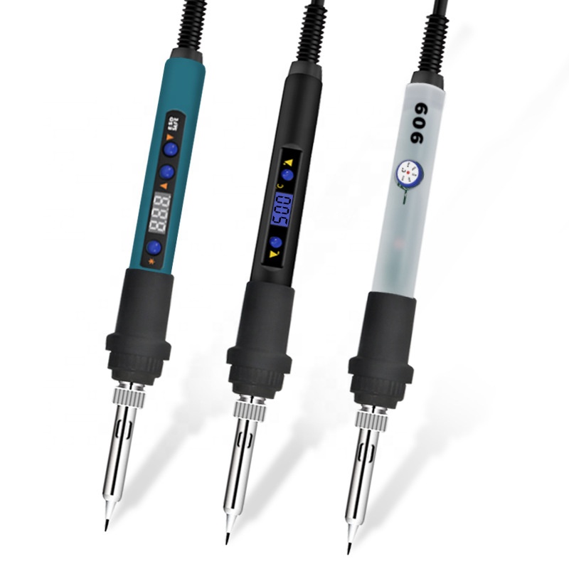 Набор инструментов для электросварки, комплект инструментов 80 Вт 60 Вт с регулируемой температурой, печатная плата, паяльник