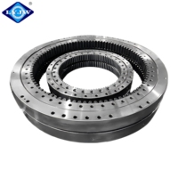 Luoyang JW 010.10.100 roulement d'orientation rotatif roulement oscillant de précision charge élevée haute vitesse à faible bruit CCS ABS P5 pour grue