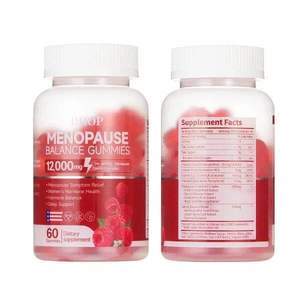 Suplemen Vitamin Pereda <span class=keywords><strong>Menopause</strong></span> OEM, Penyeimbang Hormon, Produk Permen Kunyah Halal untuk Wanita - Product Image 2