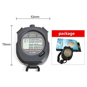 <span class=keywords><strong>Chronomètre</strong></span> numérique professionnel étanche pour le sport avec 10 mémoires, 2 rangées d'affichage LCD, date, alarme, chronographe et minuterie personnalisable – Vente <span class=keywords><strong>en</strong></span> gros - Product Image 6