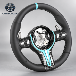 Volant sport personnalisé pour BMW F30 E92 F20 F10 F36 E91 E87 E90 E82 F25 E53 E92 F01 F32 F33 F16 F22 F15 E87 F11 F13 F31 - Product Image 3
