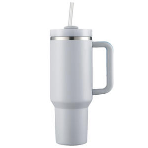<span class=keywords><strong>Tasse</strong></span> de voiture isolée de 2e génération de 40oz, poignée au design moderne, bouteille à vide de grande capacité pour cadeaux d'affaires froids - Product Image 5