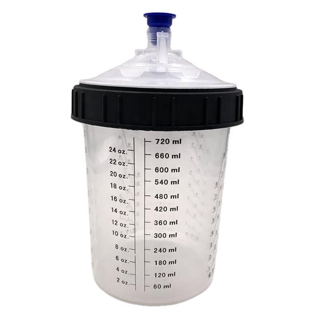 Одноразовые пластиковые чашки для Смешивания Краски и ремонта автомобиля, 800 мл