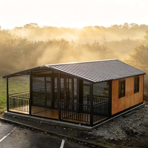 Maison conteneur préfabriquée extensible 20ft 40ft, Villa duplex de luxe entièrement meublée, Intérieur contemporain, Isolation respirante - Product Image 1