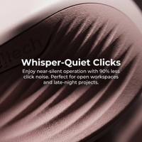 Mouse Nirkabel Logitech M550 USB Silent & Logi Bolt SmartWheel Daya Tahan Baterai 24 Bulan Mouse Kantor