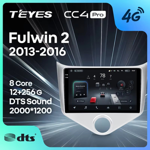 TEYES CC4 PRO para Chery Fulwin 2 Very <span class=keywords><strong>A13</strong></span> 2013 - 2016 CarPlay Android Auto 2DIN Autoradio Car play Radio Multimedia Stereo - Product Image 1