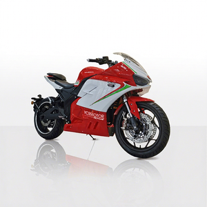8000W Racing Adult Electric Motorcycle <b>72V</b> 80Ah Lead Acid <b>Battery</b> 130km/h Speed - Product Image 1