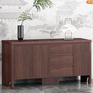 <span class=keywords><strong>Commode</strong></span> moderne à 5 tiroirs et armoire <span class=keywords><strong>de</strong></span> rangement pour chambre à coucher avec finition en noyer foncé, meubles en <span class=keywords><strong>bois</strong></span> <span class=keywords><strong>de</strong></span> style chinois moderne - Product Image 6
