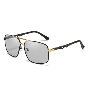 Nouvelles lunettes de soleil polarisées pour hommes de style européen et américain, UV400, monture en aluminium et magnésium, légères, pour les sports de plein air - Product Image 5