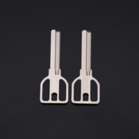 Clé vierge de porte de sécurité Xianpai pour machine à tailler les clés, coque de clé de porte et de placard, fournitures de serrurier
