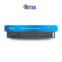 Controlador de Video Wall 8K60 con Procesador de Empalme 2x4 3x3, Compatible con Web RS232, para Exhibiciones Inmersivas